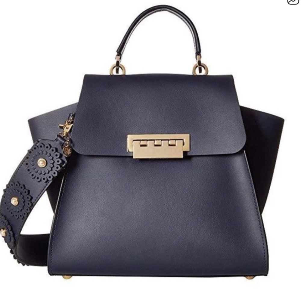 ZAC Zac Posen Navy Crossbody Bag